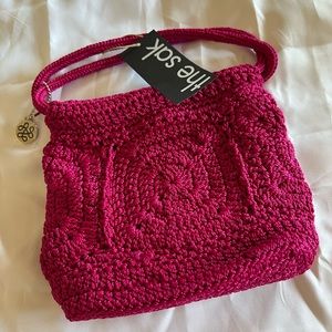 Bright pink small purse